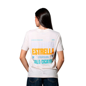 No tengo estrella, solo cicatriz - Camiseta Mano Santo