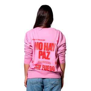 No hay paz sin fuego — Sudadera Mano Santo