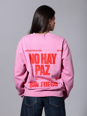 No hay paz sin fuego — Sudadera Mano Santo